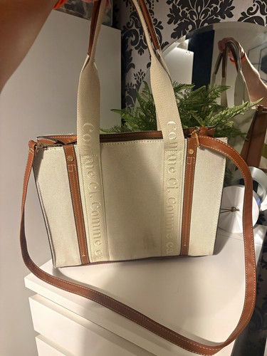 New look beige canvas tote - tote, bag