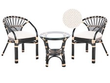 Bistro Set PECORINI Rattan