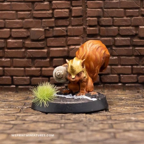 Akorne the squirrel miniature - squirrel,