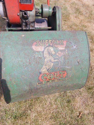 Vintage petrol mower - vintage, suffolk