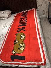 Brand New Love Moschino Scarf In Red- Selling For A Great Price.