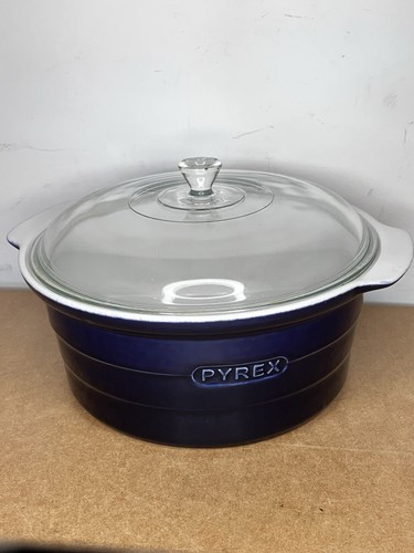 Vintage pyrex blue - vintage, round