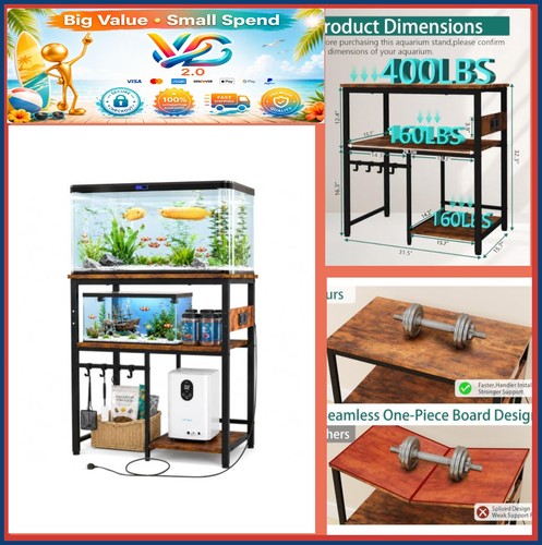 New tier fish tank stand - tank,