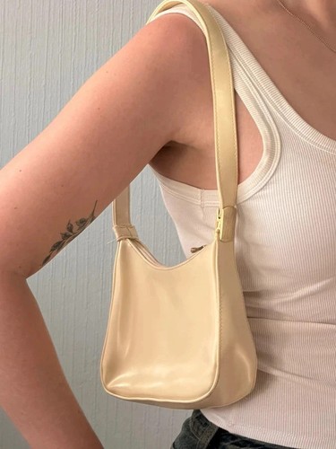 Soft cream mini shoulder - cream,