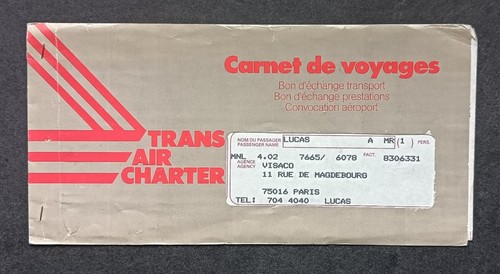 Trans air charter france - charter,, 1983