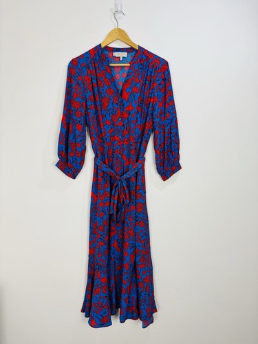 Hobbs dress women size blue - size, 10