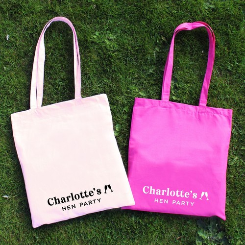 Personalised pink hen party - pink,