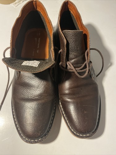 Red tape gobi - red, leather