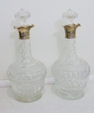 Pair of antique sterling solid