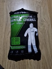 Raygard 30303B Microporous Disposable Coverall Protective Breathable Hooded L