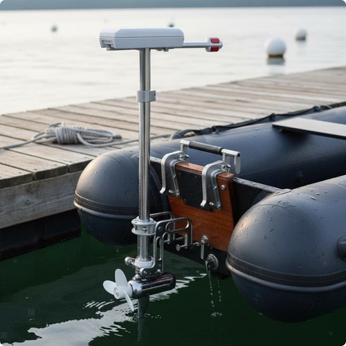 Electric outboard engine - outboard, 1300w