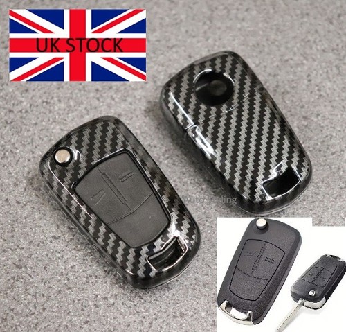 Carbon key fob case cover - carbon,