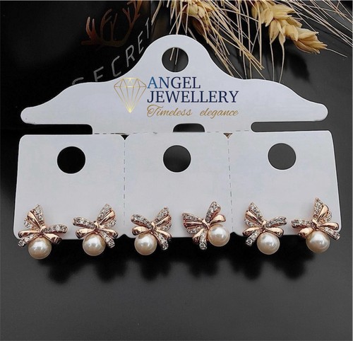 Xuping bow pearl stud - xuping,