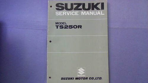 Suzuki ts250r ts250 - suzuki,