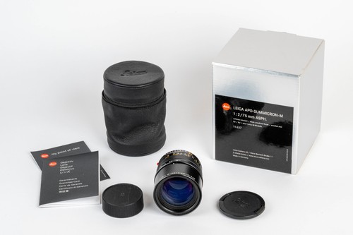 Leica apo summicron - 75mm, f/2