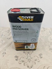 Everbuild Wood Preserver Fir Green | Penetrates and preserves - 90% Full