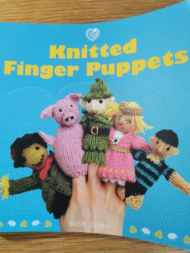Knitted finger puppets - knitted,