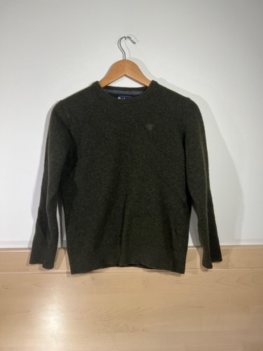 Barbour wool olive green - wool,