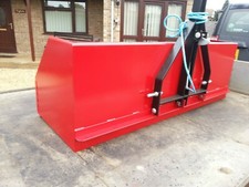 4 Ft. Transport Tractor Mounted Box 3 Point Linkage Tipping Action Farm/field