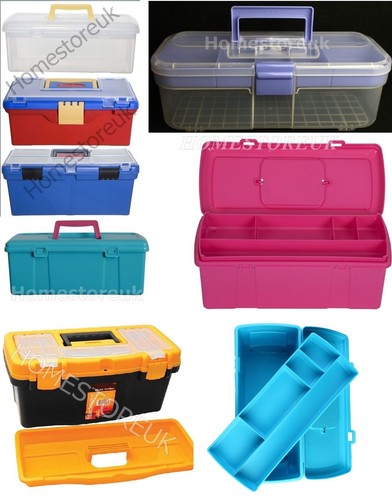 Utility box with tray plastic - tray,
