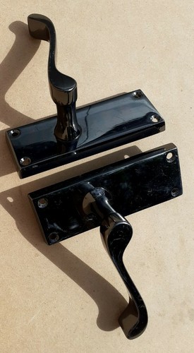 Vintage door handles pair - handles,