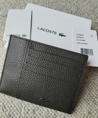 Genuine lacoste brown leather - lacoste,