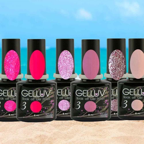 Gelluv soak off gel nail - off,