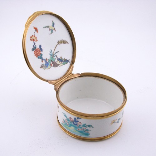 Chantilly porcelain snuff box - chantilly,