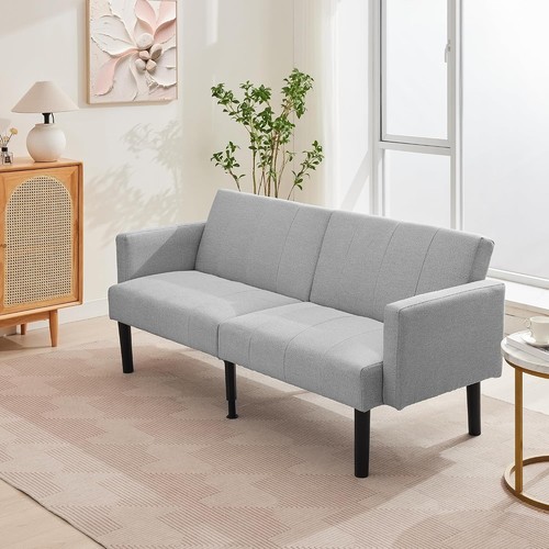 Futon sofa bed modern - 75.5",