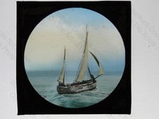 Sailing Ship Ketch Boat At Sea