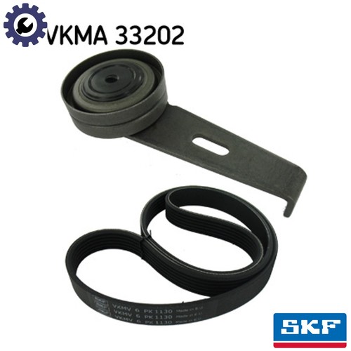 Vribbed belt set vkma - vribbed,