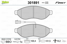 FRONT BRAKE PAD SET DISC BRAKE