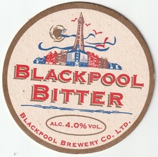 BEER MAT - BLACKPOOL BREWERY -