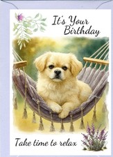 Tibetan Spaniel Dog (4"x 6")