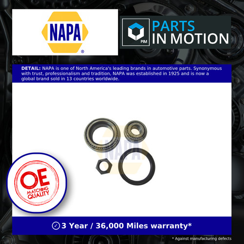 Wheel bearing kit fits - wheel,