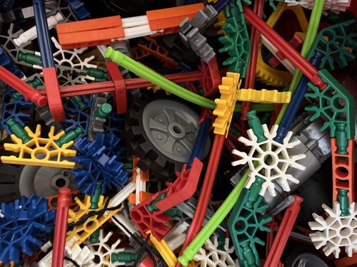 Vintage nex red carry case - k'nex,