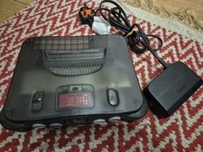 Clear Nintendo 64 N64 With Tim