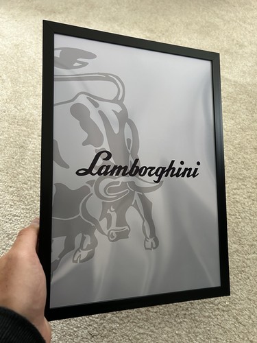 Lamborghini framed print - framed,