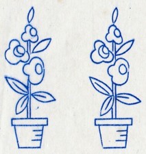 Vintage Embroidery Transfer