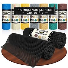 Drawer Liners x2 Roll Sheets Kitchen Cupboard Non Slip Shelf Table Rubber Grip