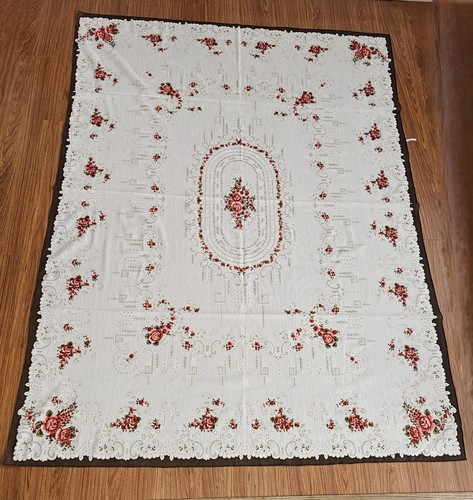 Floral spanish tablecloth - floral,