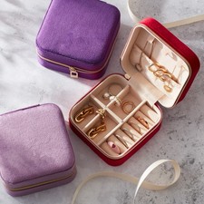 Velvet Jewelry Box, Travel