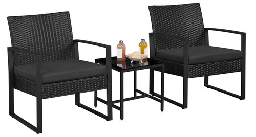 Piece rattan garden - rattan,