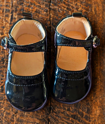 Girls black patent leather - h&m,