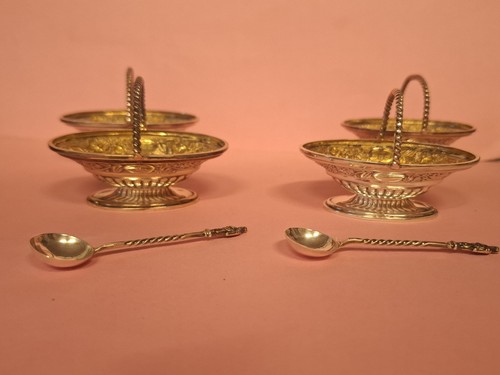 Hallmarked silver sugar bowls - hallmarked,