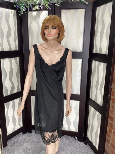 Vintage black kayser full - vintage, slip