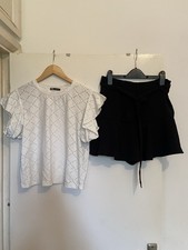 Zara Ladies Set, Blouse Top Size Small, Skirt Size Medium 
