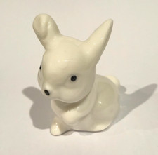 White Bunny Rabbit Figurine ~