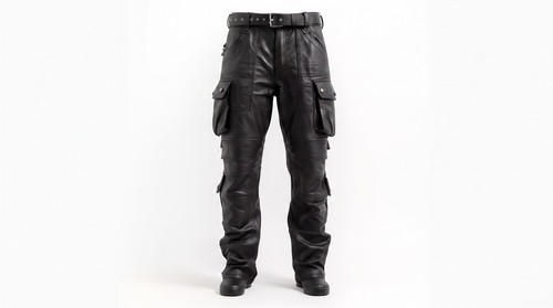 Mens leather cargo - leather, 8