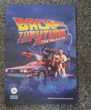 Back to the Future Musical Souvenir Programme Brochure| BEN JOYCE /CORY ENGLISH